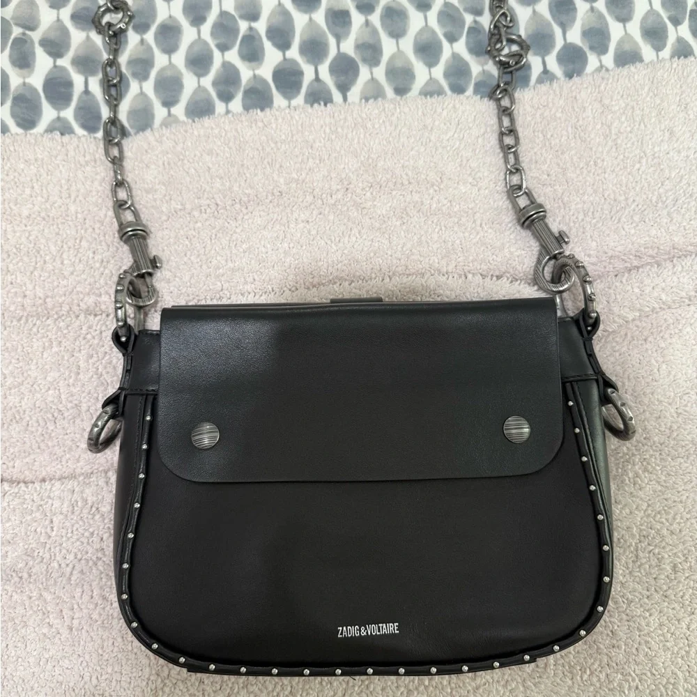 Zadig & Voltaire Kate leather Crossbody and Shoulder bag with dust bag - Picture 5 of 16